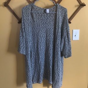 Black and white sweater